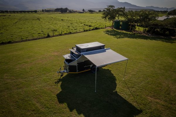 A drone image of the Infanta 4x4 Enkulu 2