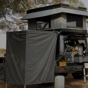 A Bunducube from Bundutop next to a tree